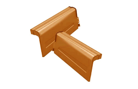 Модульна фронтонна накладка  для Venecja D-Matt (Arcelor Mittal-Німеччина) цегляста