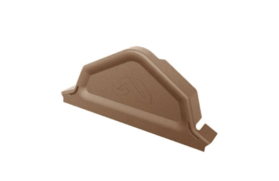 Заглушка пласка  GS-FLAT для Murano X-Matt (SSAB-Швеція) коричнева