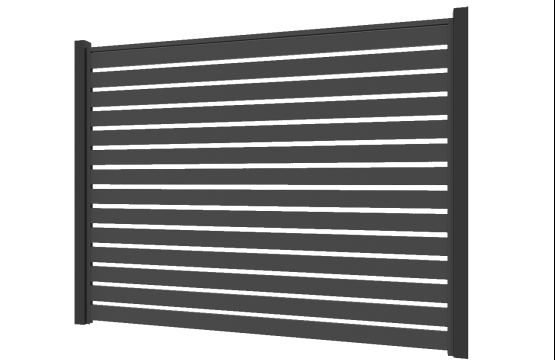 Забор Ранчо U.S.Steel (Словакия) 0,45 PE ral 7016
