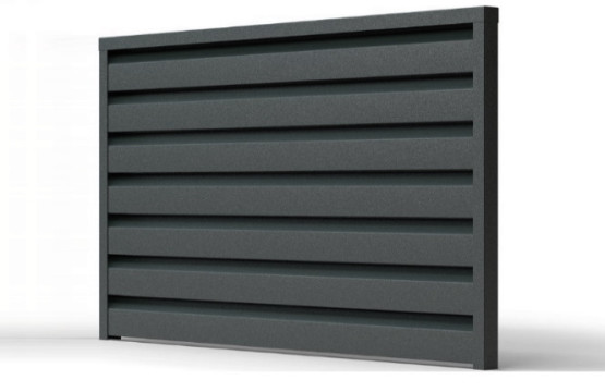 Забор Ромб U.S.Steel (Словакия) 0,50 PEMA ral 9005
