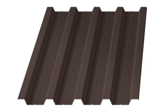 Профлист кровельный НС-57 U.S. Steel (Словакия) 0,50 PEMA ral 8017