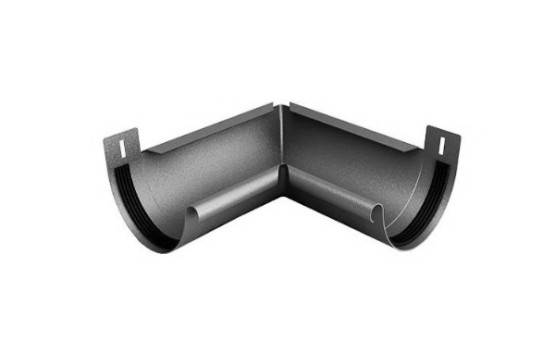 Кут внутрішній 90° Flamingo 150/10 сріблястий металік