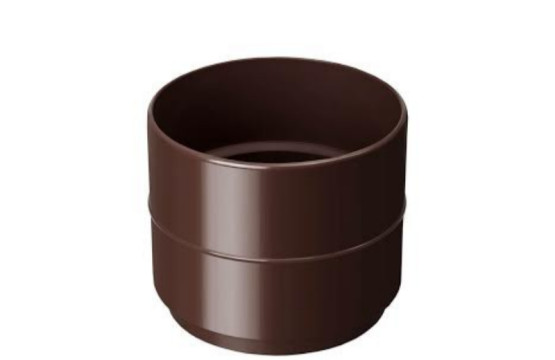 Муфта трубы Rainway 130/100 коричневый