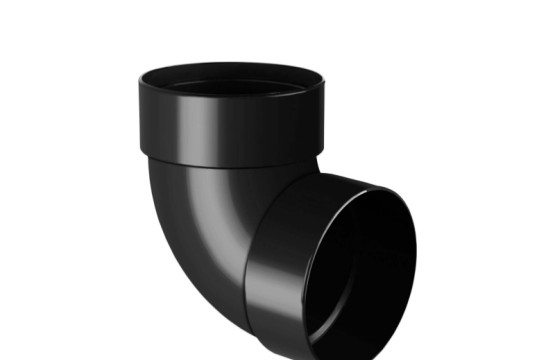 Отвод двухмуфтовый 87° Rainway 130/100 графит