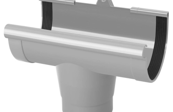 Воронка Rainway 90/75 серый