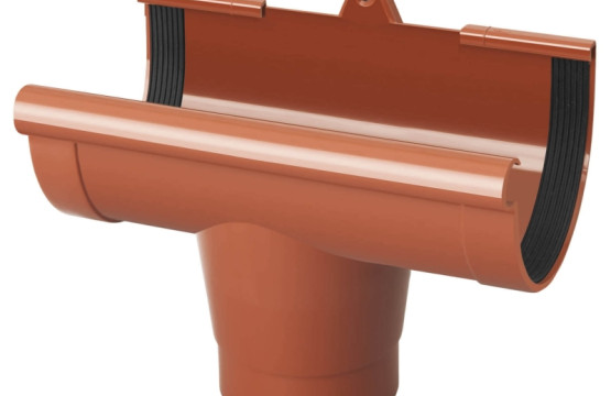 Воронка Rainway 90/75 кирпичный