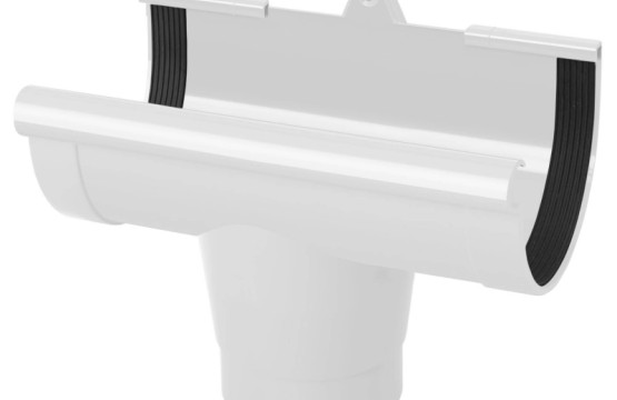 Воронка Rainway 90/75 белый