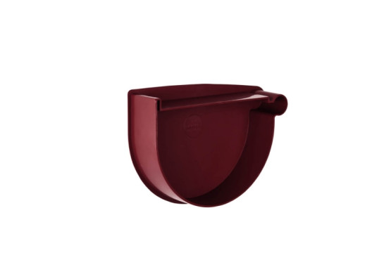 Заглушка воронки правая Rainway 130/100 красный