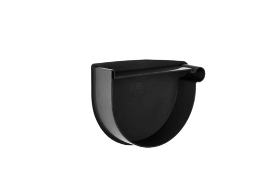Заглушка воронки правая Rainway 130/100 графит