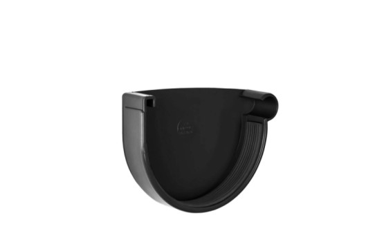 Заглушка желоба правая Rainway 130/100 графит