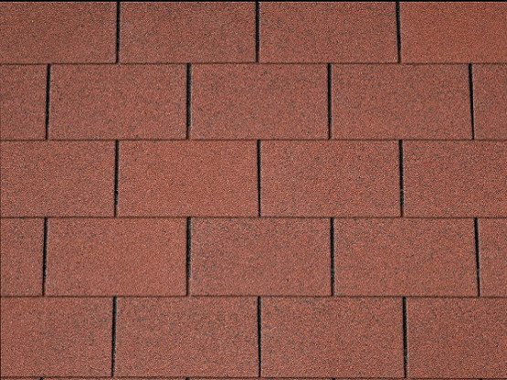 Фото 1: битумная черепица iko armourglass plus tile red
