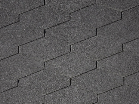 Фото 1: битумная черепица iko diamant plus black