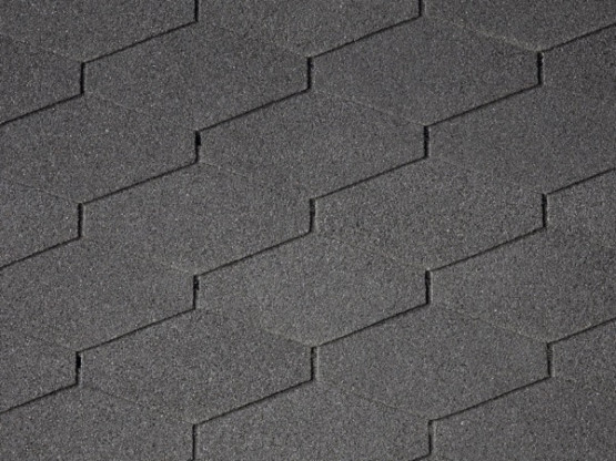 Фото 1: мягкая черепица iko diamantshield plus black