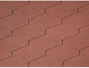 Фото: Iko DiamantShield PLUS Tile Red