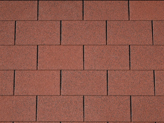 Фото 1: гибкая черепица iko monarch 4 tab tile red