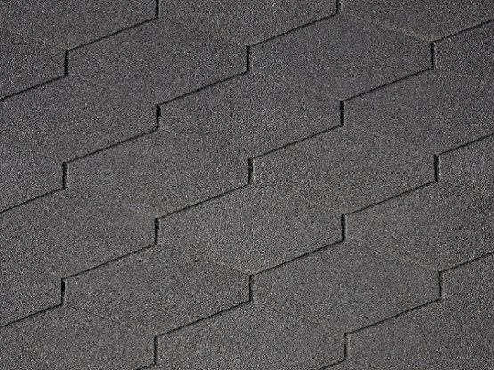 Фото 1: битумная черепица iko monarch diamant black