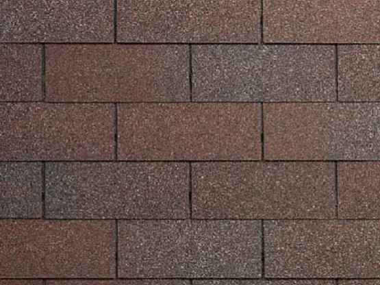 Фото 1: гибкая черепица iko superglass 3t aged redwood