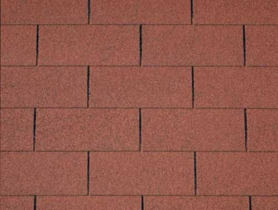 Фото 1: м'яка черепиця number one 3 tab tile red