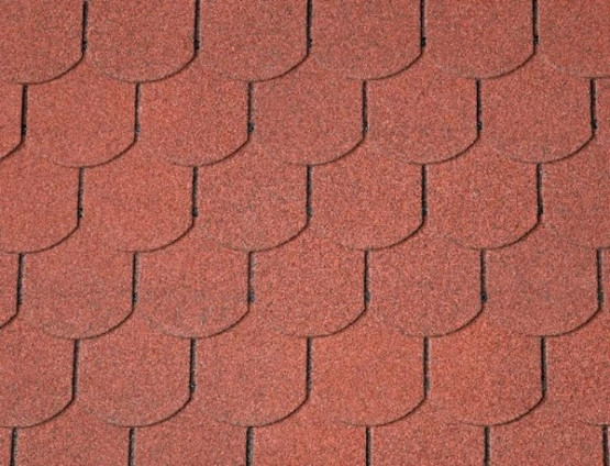 Фото 1: бітумна черепиця гнучка черепиця number one biber tile red