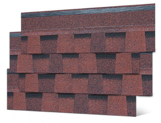 Фото 1: бітумна черепиця seeton laminated asian red