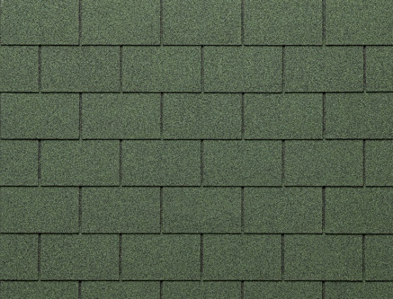 Фото 1: битумная черепица мягкая черепица tegola eco roof rectangular - mixed green
