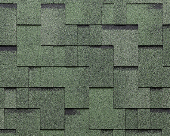 Фото 1: бітумна черепиця tegola super gothik- marine green