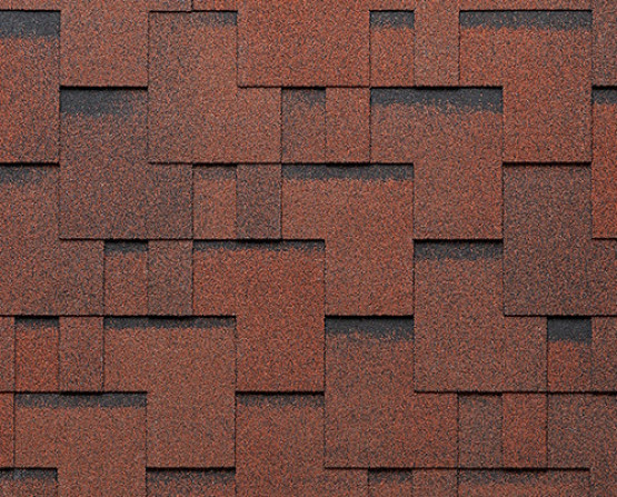 Фото 1: мягкая черепица tegola unica gothik - tiziano red