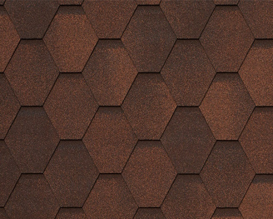 Фото 1: гибкая черепица tegola premium mosaik - nuanced brown