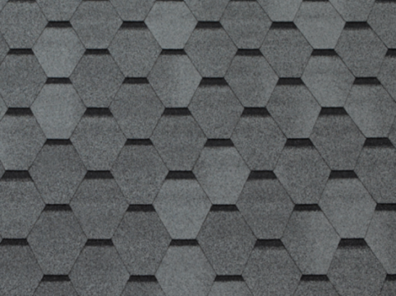 Фото 1: мягкая черепица tegola top shingle smalto - серый