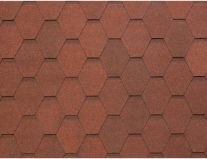 Фото: 
Tegola Nobile Tile Вест - Темно-красный