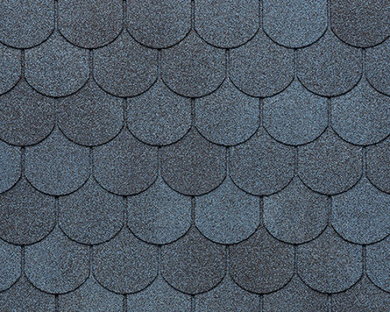 Фото 1: битумная черепица tegola premium traditional - indigo