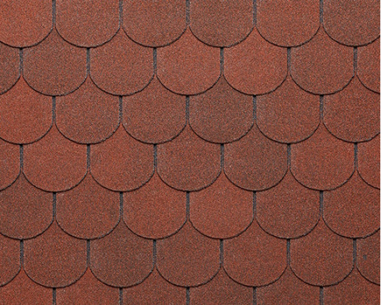 Фото 1: м'яка черепиця tegola unica traditional - antique red