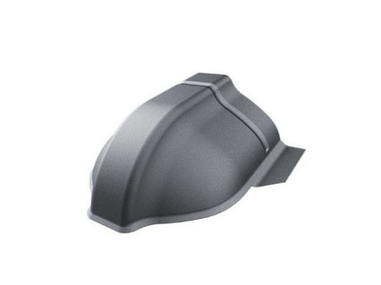 Фото: заглушка конусна gs-lux x-matt (ssab-швеція) графіт