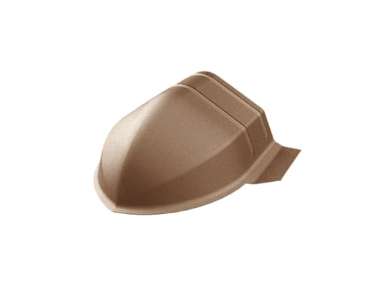 Фото 1: заглушка конусна gs-flat d-matt (arcelor mittal-німеччина) коричнева