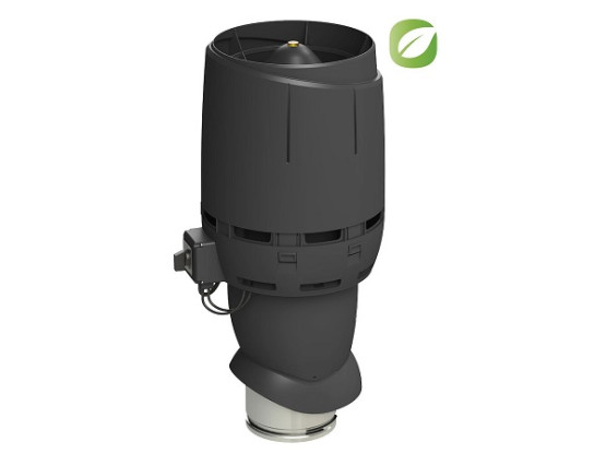 Фото: вентилятор flow eco 200p/500 чорний