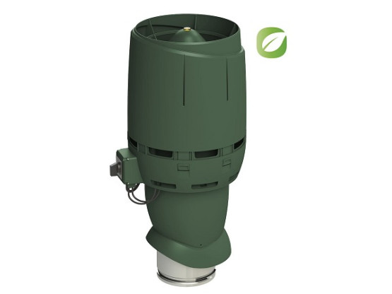 Фото: вентилятор flow eco 200p/500 зелений