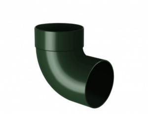 Фото: Отвод одномуфтовый 87° Rainway 130/100 зеленый